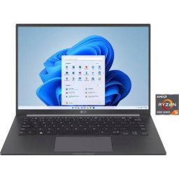 LG UltraPC Notebook (35,5 cm/14 Zoll, AMD Ryzen 5 5625U, Radeon Vega Graphics, 512 GB SSD)