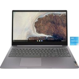 Lenovo IdeaPad 3 Chrome 15IJL6 Chromebook (39,62 cm/15,6 Zoll, Intel Pentium Silber N6000, UHD Graphics, 128 GB SSD)