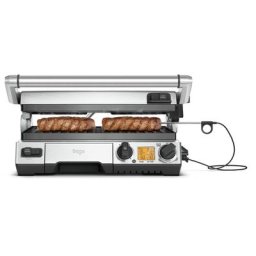 Sage Kontaktgrill the Smart Grill Pro, BGR840BSS, 2400 W, antihaftbeschichtete und geneigte Grillfläche