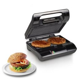 PRINCESS Kontaktgrill 117001 Compact Flex, 700 W, entnehmbare Grillplatten, 23x13cm Grillfläche, antihaftbeschichtet