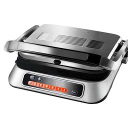 Hanseatic Kontaktgrill 83347967, 2100 W, 7 voreingestellte Grillprogrammen, Lichtindikator