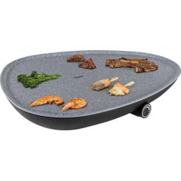 PRINCESS Tischgrill Table Chef Dreiecksgrill 103250, 2000 W, Terrazzo-Look