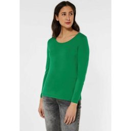 STREET ONE Longshirt Style Lea in zeitlosem Basic-Design