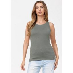 Cotton Candy Tanktop Bianca in sportlichem Basic-Design