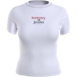 Tommy Jeans Kurzarmshirt TJW BABY ESSENTIAL LOGO 2 SS im Basic-Style mit Tommy Jeans Schriftzug