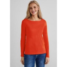 STREET ONE Langarmshirt Style Lanea im Basic Style