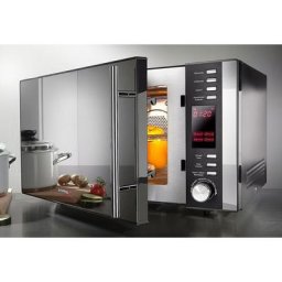 Privileg Mikrowelle 285902, Grill und Heißluft, 25 l, 3-in-1 Gerät