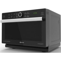 BAUKNECHT Mikrowelle MW 338 SB, Grill und Heißluft, 33 l