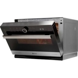 BAUKNECHT Mikrowelle MW 3391 SX, Dampfgarfunktion, Grill und Heißluft, 33 l