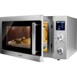 Hanseatic Mikrowelle 15896546, Grill und Heißluft, 25 l, 3-in-1 Gerät
