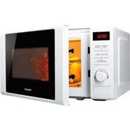 Hanseatic Mikrowelle 697476, Grill, 20 l, weiß