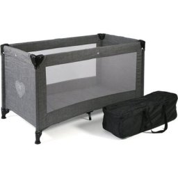 CHIC4BABY Baby-Reisebett Basic, Jeans Grau