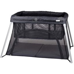 BabyGo Baby-Reisebett Dreams II, black, faltbar