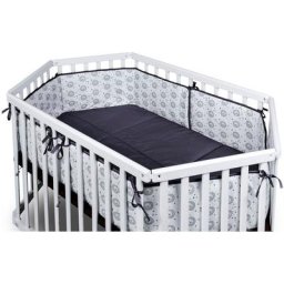 tiSsi® Laufgittereinlage Lies, 6-Eck, grau Lion, (2-tlg., Nestchen und Laufgittereinlage), passend für tiSsi® 6-Eck Laufstall