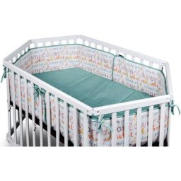 tiSsi® Laufgittereinlage Lies, 6-Eck, mint wonderful world, (2-tlg., Nestchen und Laufgittereinlage), passend für tiSsi® 6-Eck Laufstall