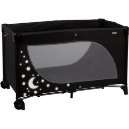 BabyGo Baby-Reisebett Moonstars, black