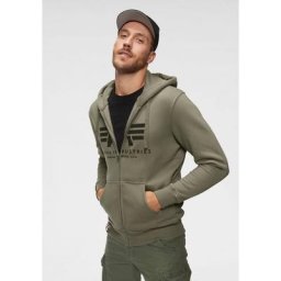 Alpha Industries Kapuzensweatjacke BASIC ZIP HOODY
