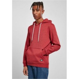 URBAN CLASSICS Sweater Herren Basic Melange Hoody (1-tlg)