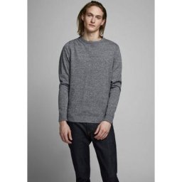 Jack & Jones Rundhalspullover BASIC KNIT CREW NECK