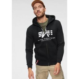 Alpha Industries Kapuzensweatjacke BASIC ZIP HOODY
