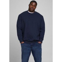 Jack & Jones PlusSize Sweatshirt BASIC SWEAT CREW NECK (Packung)