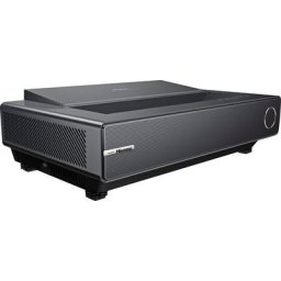 Hisense PX1-Pro 90-130 Zoll Trichroma Laser Projektor Beamer (2200 lm, 3840 x 2160 px, 4K Laser Cinema, RGB Laser Technologie, Android Q - ohne Leinwand)