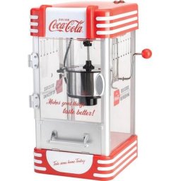 SALCO 2-in-1-Popcornmaschine Coca-Cola SNP-27CC