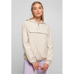 URBAN CLASSICS Outdoorjacke Damen Ladies Basic Pull Over Jacket (1-St)