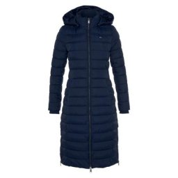 Tommy Jeans Steppmantel TJW BASIC HOODED COAT mit Tommy Jeans Logo-Stickerei