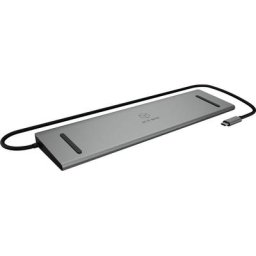 Raidsonic Laptop-Dockingstation ICY BOX USB Type-C Notebook DockingStation mit dreifacher Videoausgabe