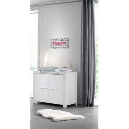 Vipack Hochkommode Erik, Kommode in Landhaus Optik in Verbindung mit viel Stauraum