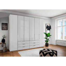 WIEMANN Drehtürenschrank Monaco mit Glasfront sowie hochwertige Beschläge inkl. Dämpfung