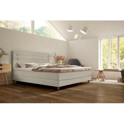 Schlaraffia Boxspringbett Fidelio, inkl GELTEX®-Topper, Holzfuß in Eiche