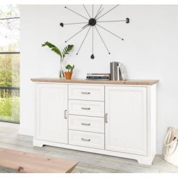 Schlafkontor Kombikommode Jasmin, im Landhaus Stil