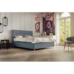 Schlaraffia Boxspringbett Aida, inklusive GELTEX®-Topper, Metallfuß in chrome, mit niedrigem Kopfteil