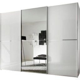 STAUD Schwebetürenschrank Sinfonie Plus Mit kombinierter Glas-Spiegel-Front und vier Ausstattungsvarianten