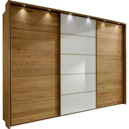 WIEMANN Schwebetürenschrank Kufstein mit Glas