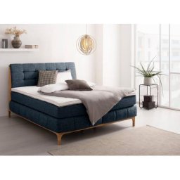 OTTO products Boxspringbett Jelle (5-St), zertifizierte, recycelte Bezugsstoffe, verschiedene Ausführungen