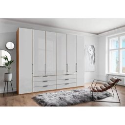 WIEMANN Drehtürenschrank Monaco mit Glasfront sowie hochwertige Beschläge inkl. Dämpfung
