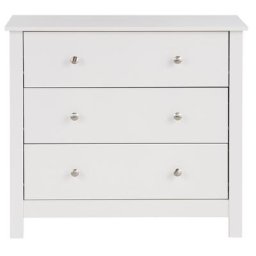 Home affaire Schubkastenkommode Justin, aus schönem lackiertem Holz hergestellt, Breite 80 cm