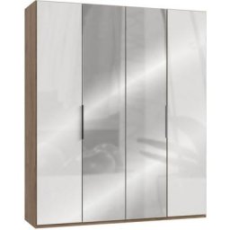 Fresh To Go Kleiderschrank Level mit Glas- und Spiegeltüren
