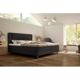 Schlaraffia Boxspringbett Fidelio, inkl. BULTEX® Topper, Holzfuß in Eiche