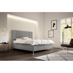 Schlaraffia Boxspringbett Saga, inkl. BULTEX® Topper, Metallfuß in Chrom