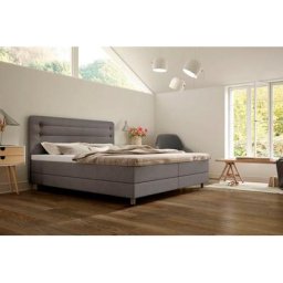 Schlaraffia Boxspringbett Fidelio, inkl. BULTEX® Topper, Holzfuß in Eiche