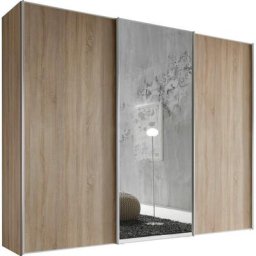 STAUD Schwebetürenschrank Sinfonie Plus Mit Spiegeltür und vier verschiedenen Ausstattungsvarianten