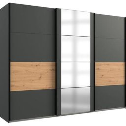 Wimex Schwebetürenschrank Barmbek mit 2 Stoffboxen und zusätzlichen Einlegeböden