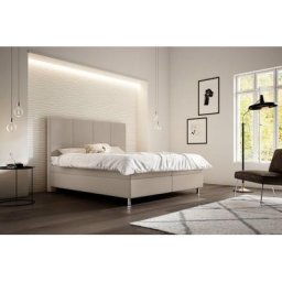 Schlaraffia Boxspringbett Saga, inkl. BULTEX® Topper, Metallfuß in Chrom