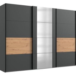 Wimex Schwebetürenschrank Barmbek mit 2 Stoffboxen und zusätzlichen Einlegeböden