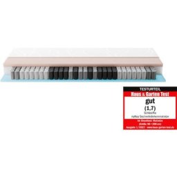 Taschenfederkernmatratze Matratze myNap TFK, Matratze in 90x200 cm und weiteren Größen, Schlaraffia, 19 cm hoch, mit speziellem X-Spring Federkern, von Ergo Support getestet!*