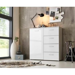 BMG Möbel Kommode Monaco, Breite 88 cm